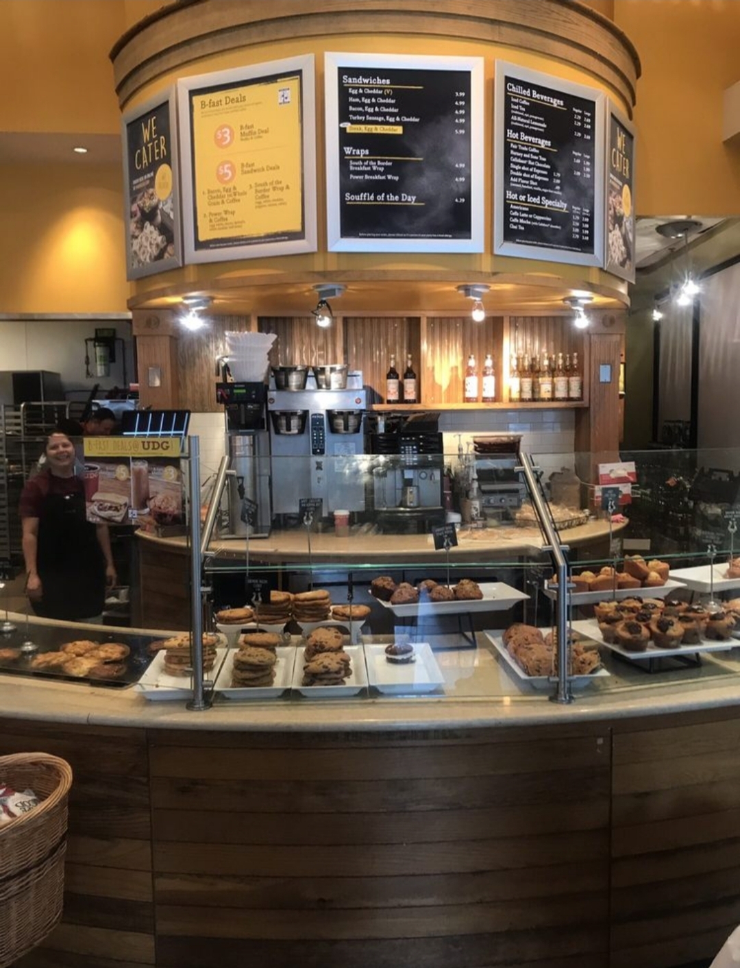 Airport terminal with natural light